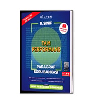 8. Sınıf Bilfen Yayınları Tam Performans Paragraf Soru Bankası