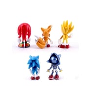 Sonic Oyuncak 5 Li Set Figür Sonic Karakterleri