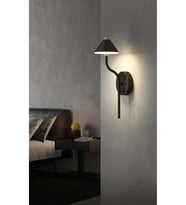 Modern Black Led Aplik -Gün Işığı