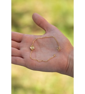 ÇGK KUYUMCULUK YONCA ALTIN BİLEKLİK (Gold)