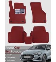 AUDİ A3 SEDAN (2020-2025) Uyumlu EVA Paspas Tam Set–Araca Özel,Su Geçirmez,Kolay Montaj
