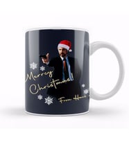 Merry Christmas From Hans Gruber Die Hard Kupa Bardak Porselen