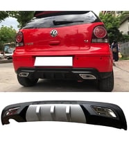 Vw Polo Difüzör Difizör Gri + Kare Egzoz Görünüm C Tip 2002 - 2008