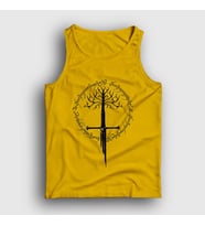 Presmono Unisex Sarı Narsil Yüzüklerin Efendisi The Lord Of The Rings Atlet 252887tt (Sarı)