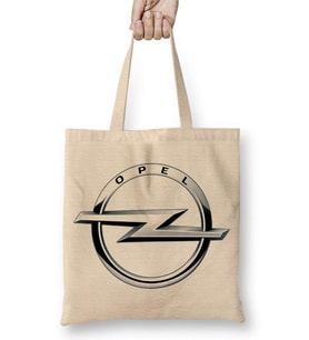 Emblema Opel Logo Bez Çanta Uzun Saplı
