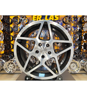 4 Adet ARC-L964 8*17 5*112 ET40 GUN MACK JANT (Takım)