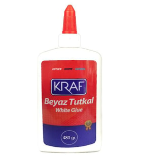 Yapıştırıcı Beyaz Tutkal 480g (6 Adet)