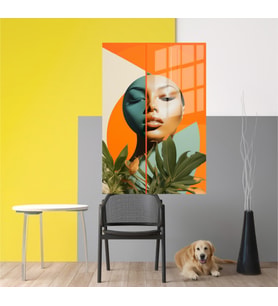 Miyrem-PopArt Design Cam Tablo-Model: 1302