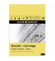 Daler Rowney Smooth Cartridge Çizim Defteri 130g 30 Yaprak A3