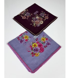 Eripek 2'li Paket Oyalı Pamuk Yazma 6594