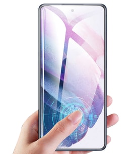 Samsung Galaxy S21 Plus Uyumlu Zore Dias Cam Ekran Koruyucu (Siyah)