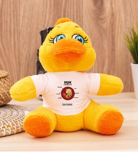 Kişiye Özel Başak Burcuna Hediye Peluş Civciv (Sarı)
