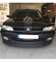 Peugeot 306 1993-2002 Uyumlu H lip Esnek Ön Lip 2 Parça Karlık Ön Ek Tampon Altı Dil
