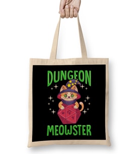 Funny Dungeon Meowster Bez Çanta Uzun Saplı