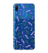 PrintiFy Huawei P Smart Z ile Uyumlu 1mm Slim Fit Water Color 3 Baskılı Şeffaf  Kılıf