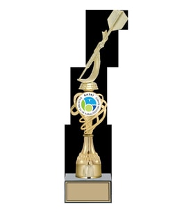 ODAK KUPA - Figürlü Kupalar - Dart Figürlü Kupalar FG-033 C - 40 cm