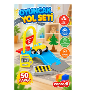 5235 OYUNCAK YOL VE BLOK SET 50 PARÇA