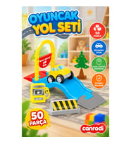 5235 OYUNCAK YOL VE BLOK SET 50 PARÇA