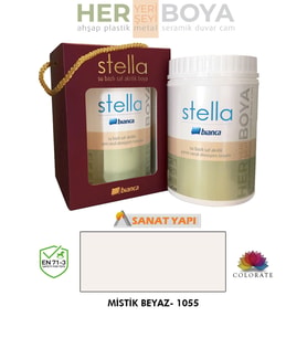 Mistik Beyaz Stella Su Bazlı Saf Akrilik Boya