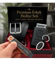 Hızlı Kargo 7 Farklı Tasarım İsme Özel Premium Tasarım Erkek Hediye Seti - Mekanizmalı Otomatik Kartlık Cüzdan Kemer Usb Çakmak Anahtarlık - Babaya Arkadaşa Eşe Sevgiliye Hediye Seti