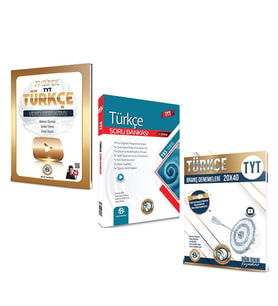 Bilgi Sarmal TYT Türkçe 39 Günde Video Ders Kitabı Soru Bankası ve Deneme Seti 3 Kitap