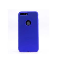 Apple iPhone 7 Plus Uyumlu Kılıf Zore Premier Silikon Kapak (SAKS MAVI)