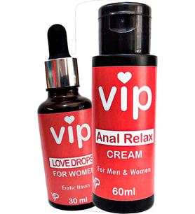 Vi̇p An.Al Relax Cream + Love Drops For Women