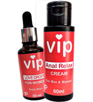 Vi̇p An.Al Relax Cream + Love Drops For Women