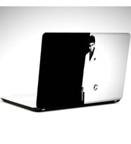 Yaralı Yüz Laptop Sticker 15.4 inch (37X26CM)