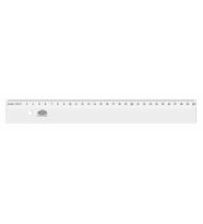HATAS 0115 EKONOMİK PLASTİK ÖĞRENCİ CETVELİ ŞEFFAF 30CM