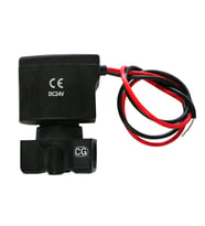 24 Volt DC YCT V2A5N203 Siyah Solenoid Vana