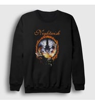 Presmono Unisex Siyah Dark Passion Play Nightwish Sweatshirt 474378tt