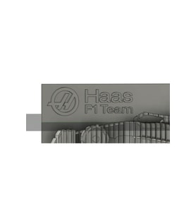 Formula 1 Haas Minyatür Araç Masa Dekoru