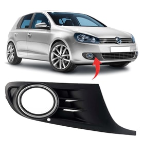 Vw Golf 6 Sağ Sis Kapağı Sisli Nikelajlı 2009-2013 5K0853666