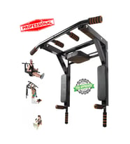 3in1 Büyük Duvara Monte Barfiks Eğzersiz Aleti Fitness Barı Dips Barfix Standı