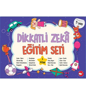 Dikkatli Zeka Eğitim Seti - 1. (5 Yaş)