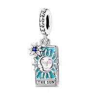 Güneş Tarot Kartı Sallantılı Charm