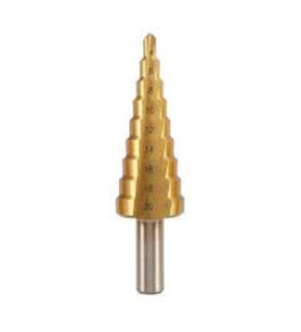 Gfb Kademeli Matkap Ucu Hss Kozalak Titanyum  4mm-20mm