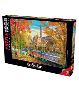 Anatolian Puzzle 1000 Parça Sonbaharda Notre Dame 1176