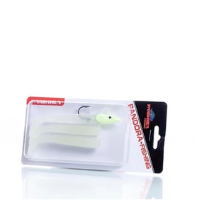 Pandora Sandeel 10cm 14gr 3+1 Silikon Yem Glow Head / Glow Body
