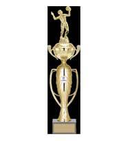 ODAK KUPA - Figürlü Kupalar - Voleybol Kadın Figürlü Kupalar FG-072 B - 51 cm