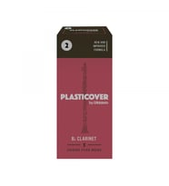 Rico RRP05BCL200 Plasticover Bb Klarnet Kamışı No: 2.0 (Profesyonel/Eğitim) - 5'li Paket  Plastik Kaplama, Neme Dayanıklı ve Parlak Ton Karakteri