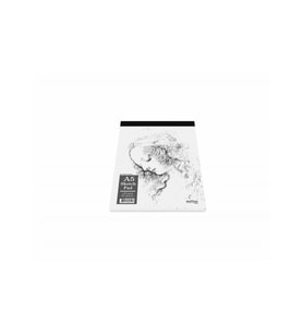 DEFFTER DA VINCI SERIES / SKETCH PAD BEYAZ CİLTLİ ESKİZ DEFTERİ A5 140gr 50 YP.