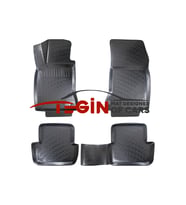 Mercedes CLA 3D Havuzlu Paspas 2013-2019 Siyah (Karışık)