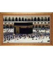 EV İŞYERİ OFİS İÇİN ALTIN ÇERÇEVELİ PASPARTULU TABLO S507