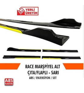 Üniversal Piano Black Kulaklı Flaplı Yan Marşpiyel Lipi Marşpiyel Bıçağı Sarı