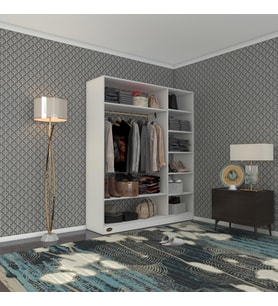 Kenzlife giysi dolabı dursun 180*150*40 byz gardırop