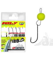 Wily Jig Head Mafsallı Owner İğneli Limon 1 gr