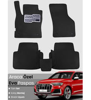 AUDİ Q7 (2005-2015) Uyumlu EVA Paspas Tam Set–Araca Özel,Su Geçirmez,Hızlı ve Kolay Montaj