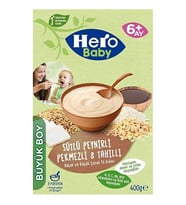 Hero Baby Sütlü 8 Tahıllı Peynirli Pekmezli 400 Gr
